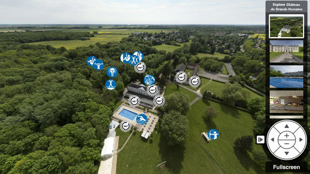 Château de Grande Romaine Virtual Tour